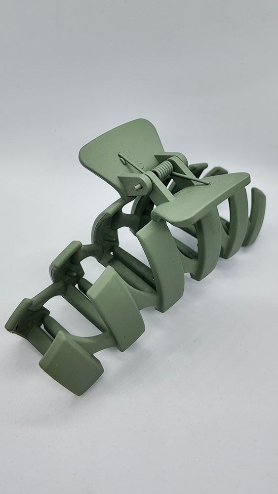 Sage Green hair claw clip