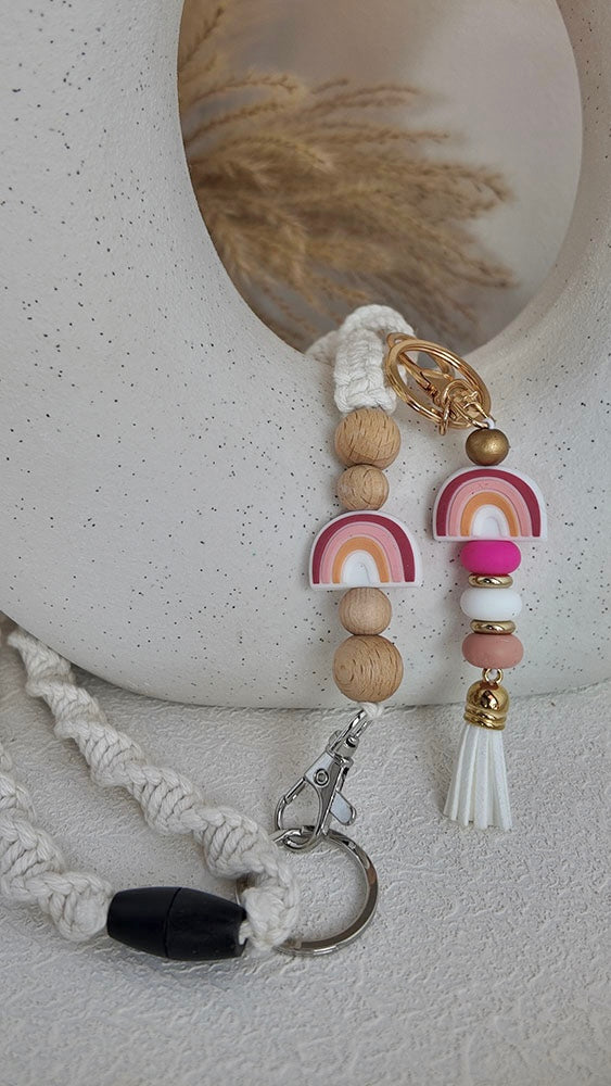 Pink Rainbow - Bundle Macrame