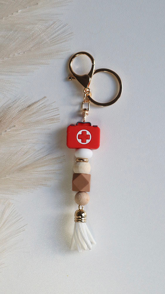 First Aid Keyring