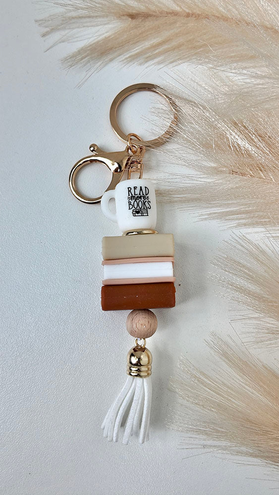 Read More Books Keyring