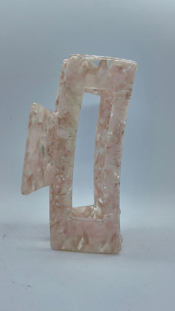 Pink Hair Claw Clip