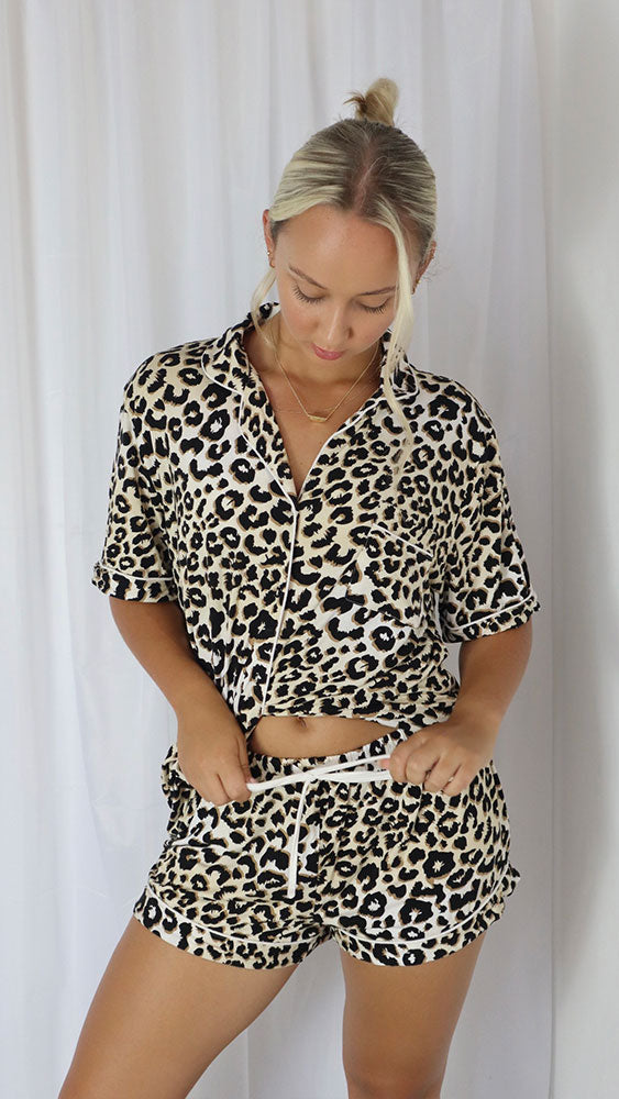 Women's Pyjamas leopard print