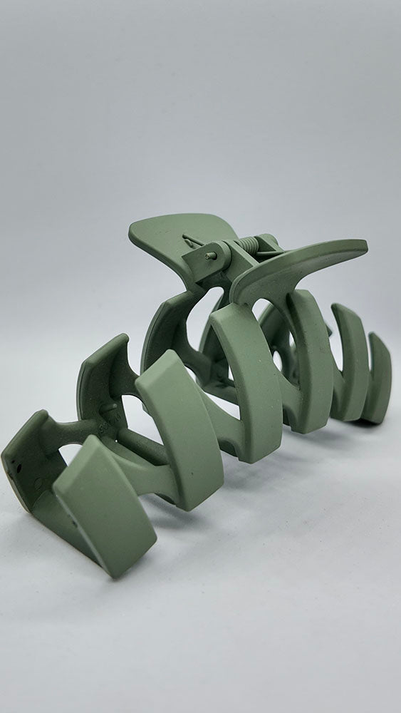 Sage Green hair claw clip