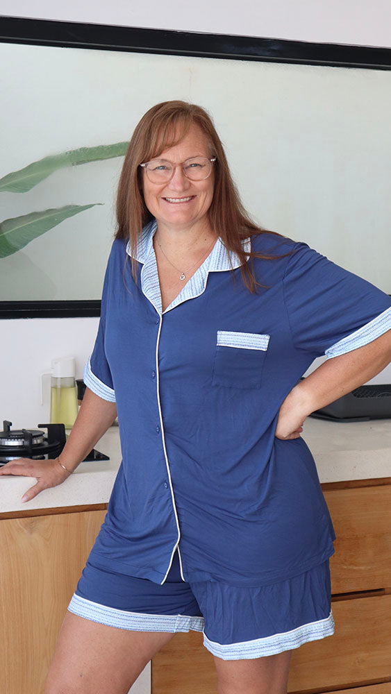 Coastal Blue Pyjamas – Summer