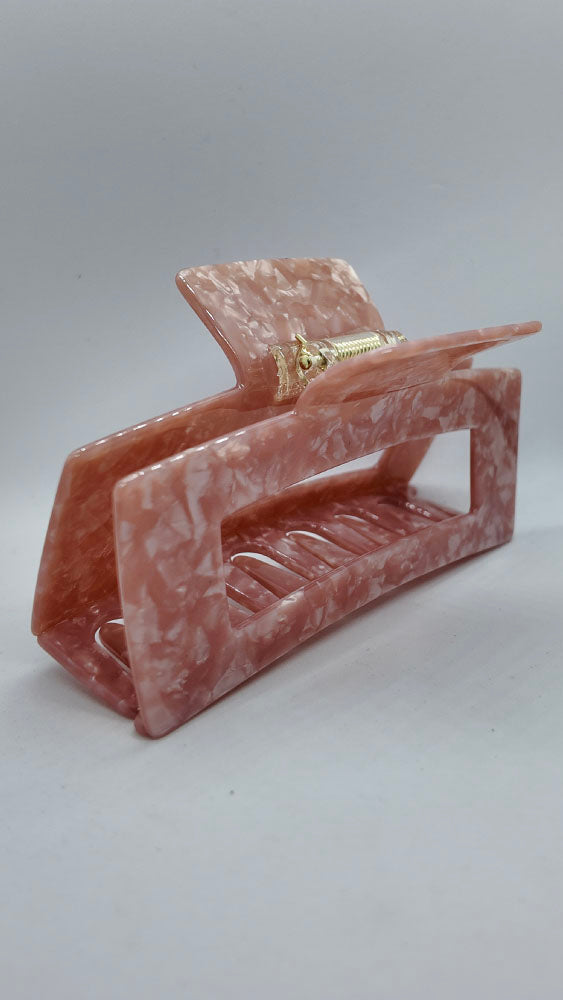 Pink Hair Claw Clip