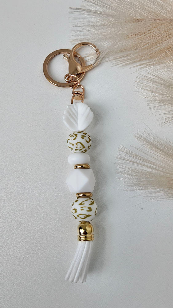 Gold Leaf Keyring