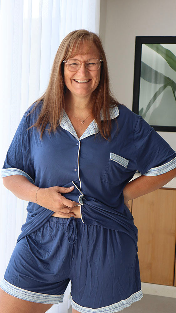 Coastal Blue Pyjamas – Summer