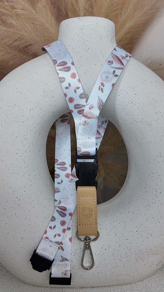 Bloom Fabric Lanyard