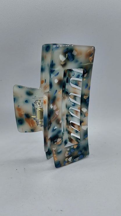 Blue Hair Claw Clip 