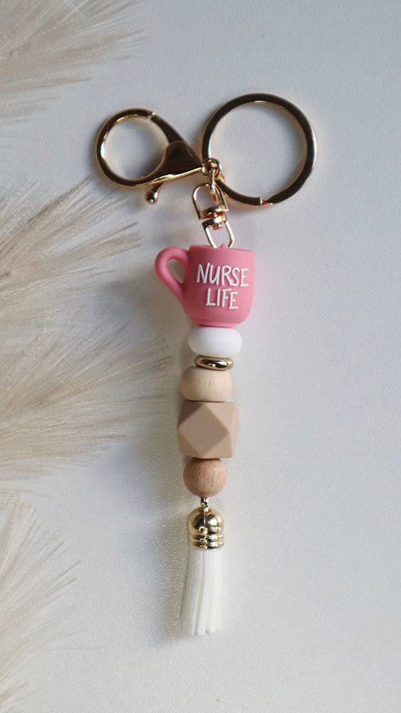 Nurse Life Keyring