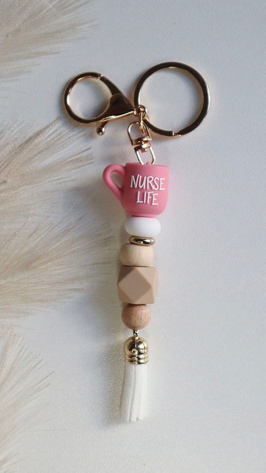 Nurse Life Keyring