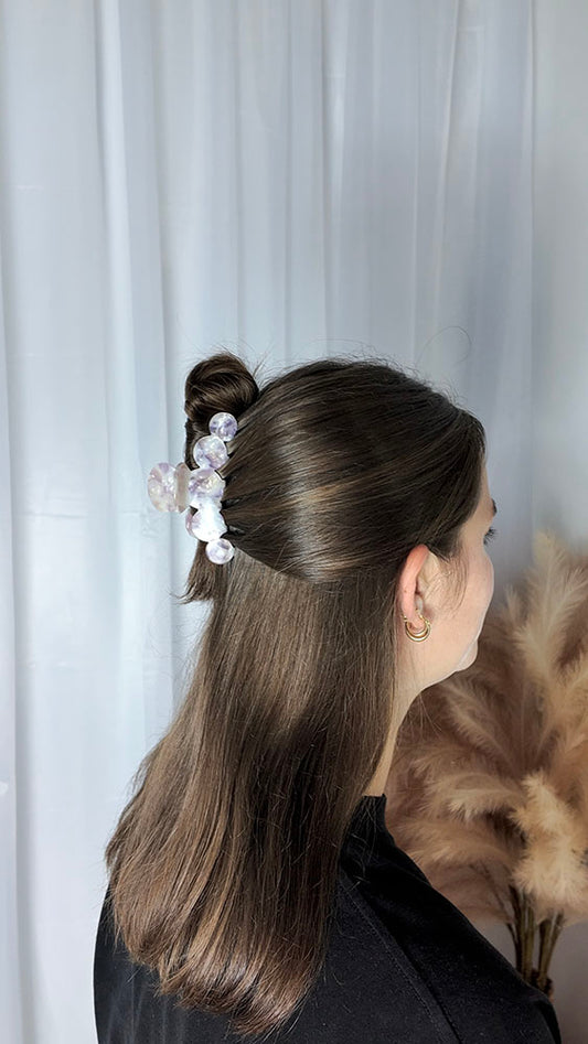 Dreamy Rose Bubble Hair Clip - Regular