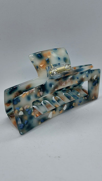 Blue Hair Claw Clip 