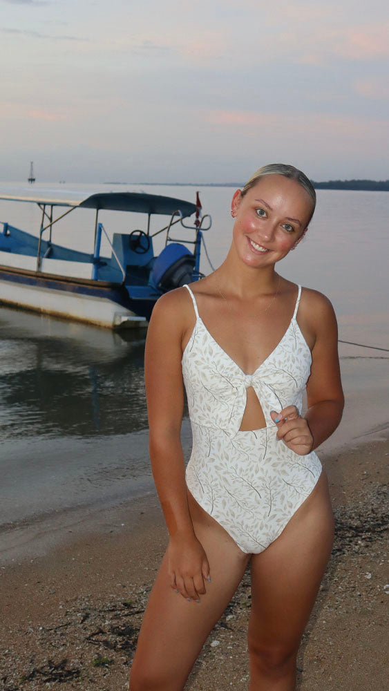 Women's adjustable one-piece.