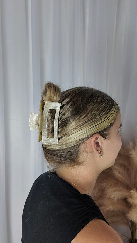 Sunshine Square Hair Clip - Regular