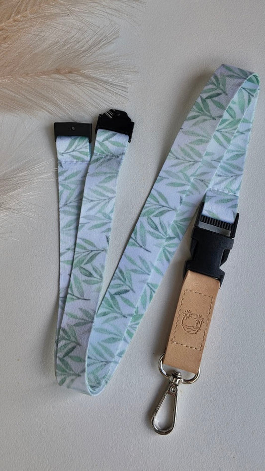 Forest Fabric Lanyard