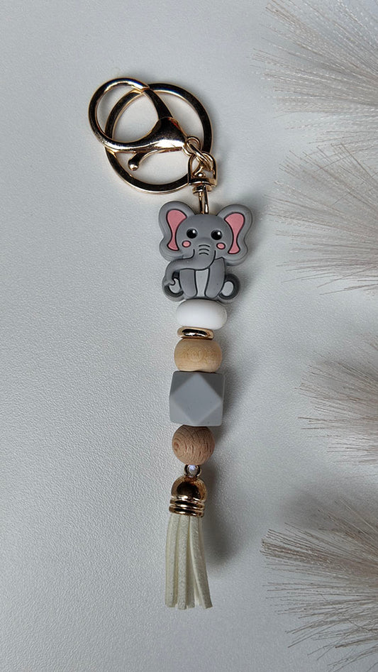 Elephant Keyring