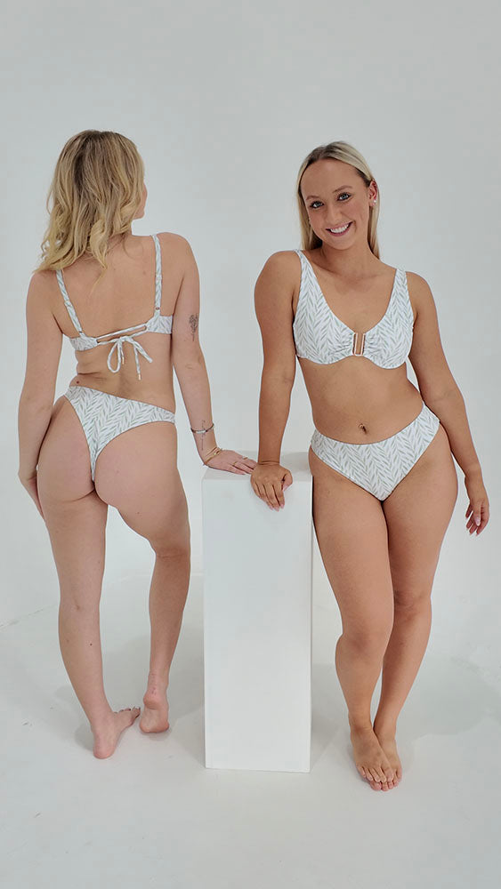 Tahiti Bikini Bottoms - Thong Coverage