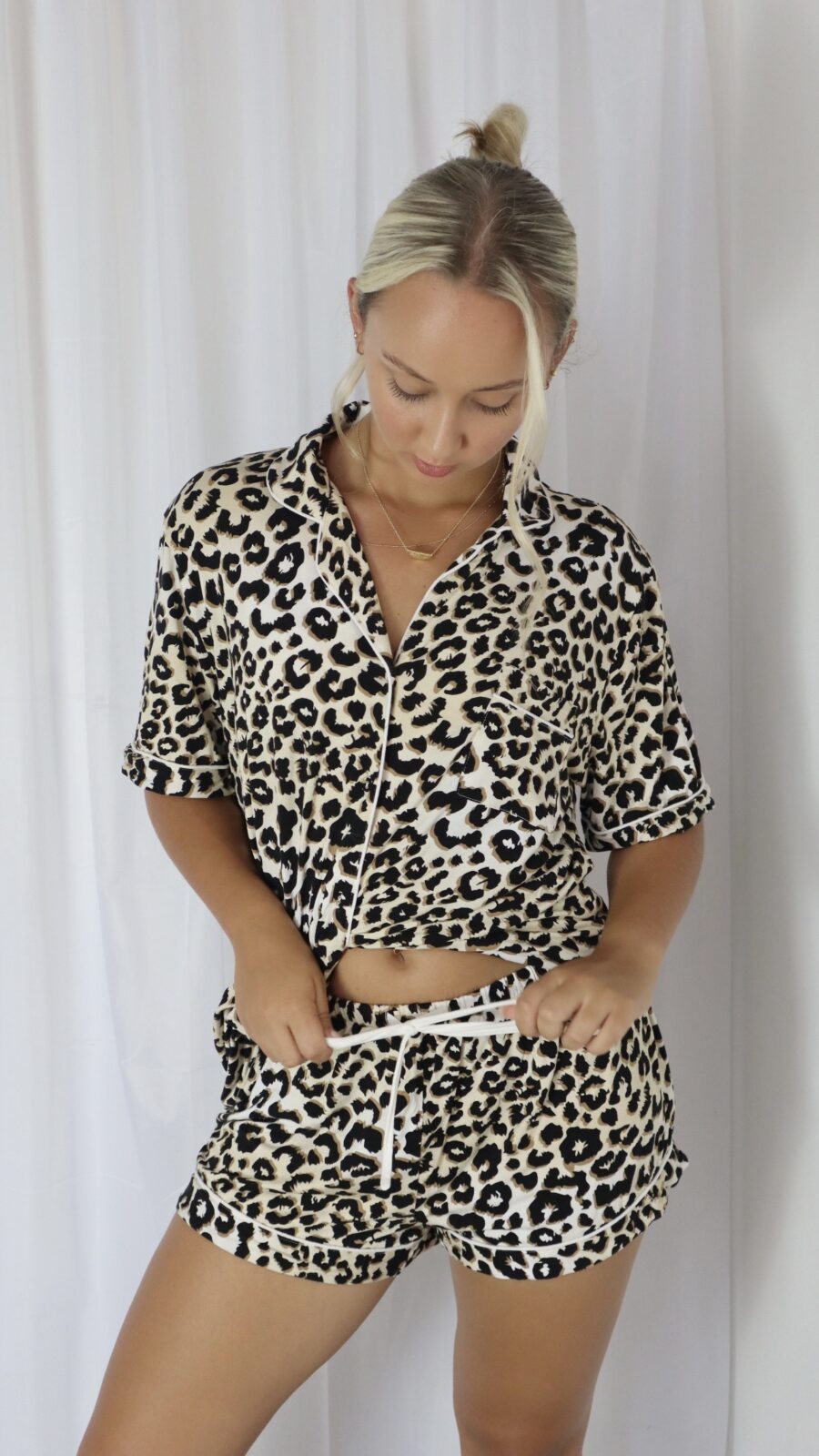 Leopard Pyjamas - Summer - Image 3